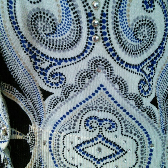 ⭐ Paisley patterned cardigan - Picture 2 of 5